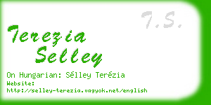 terezia selley business card