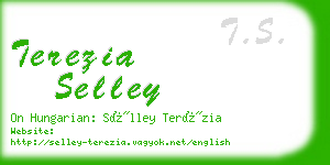 terezia selley business card